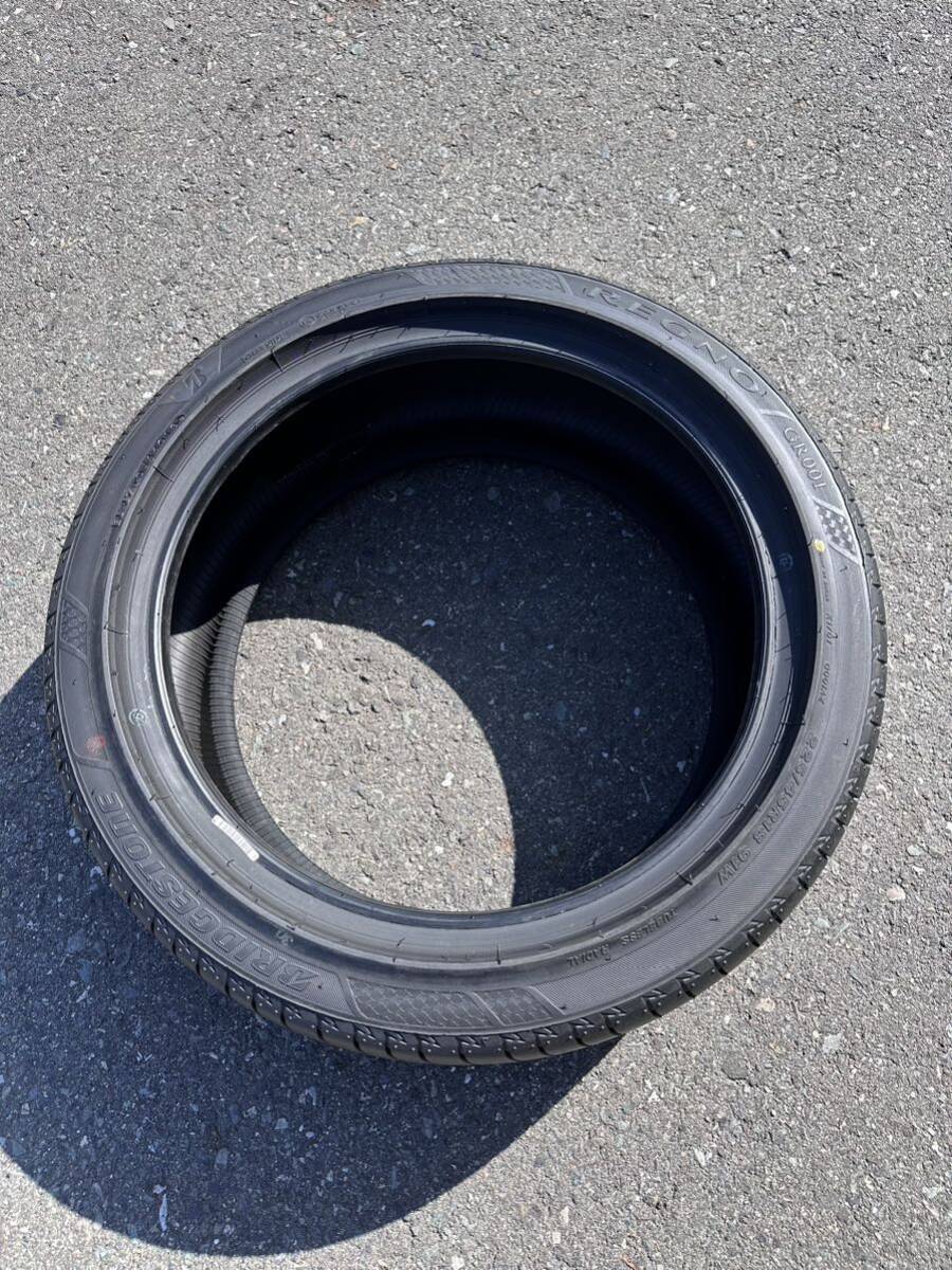 BRIDGESTONE REGNO GR001 中古夏タイヤ4本セット 225/45R18 91W 2018年 イボ付きの画像7