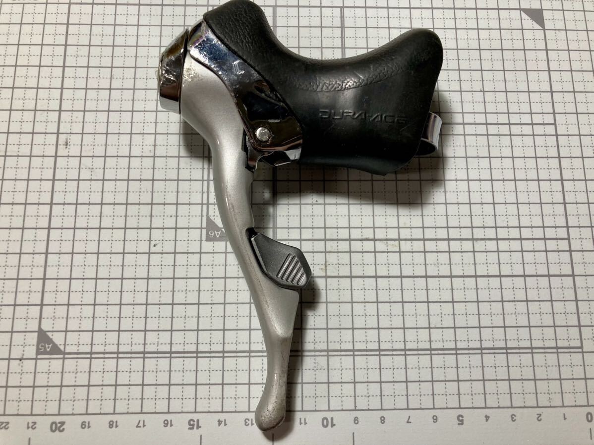 美品 シマノ デュラエース 7400 stiレバー(左) #shimano dura ace #suntour superbe pro #シュパーブプロ #wレバー