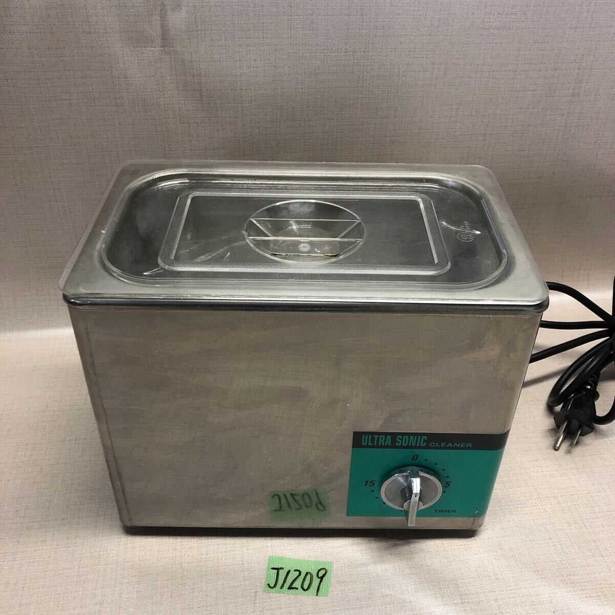 (J1209) 10000円から～ アイワ医科工業 超音波洗浄器 AU-25C 動作品_画像1