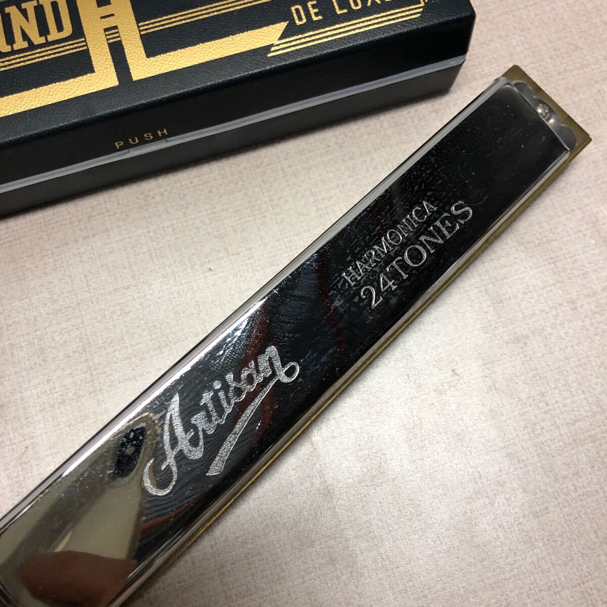 (J1222) TOMBO HARMONICA ハーモニカ SUZUKI HARMONICA/TOMBO UNICAMERAL/HARMONICA 24TONES/TOMBO BAND DELUXE まとめの画像2