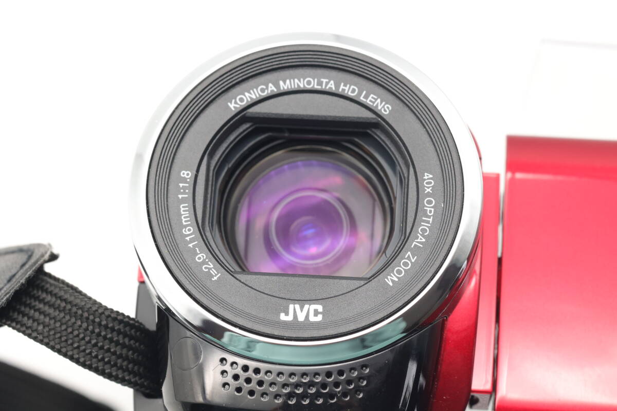 JVC ハイビジョンメモリームービー　GZ-HM133　レッド_画像3