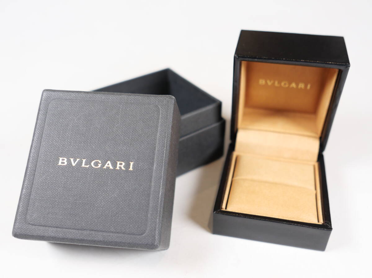 ★BVLGARI ブルガリ リング 指輪用 ケース 空箱 60×60×高さ58mmの画像1