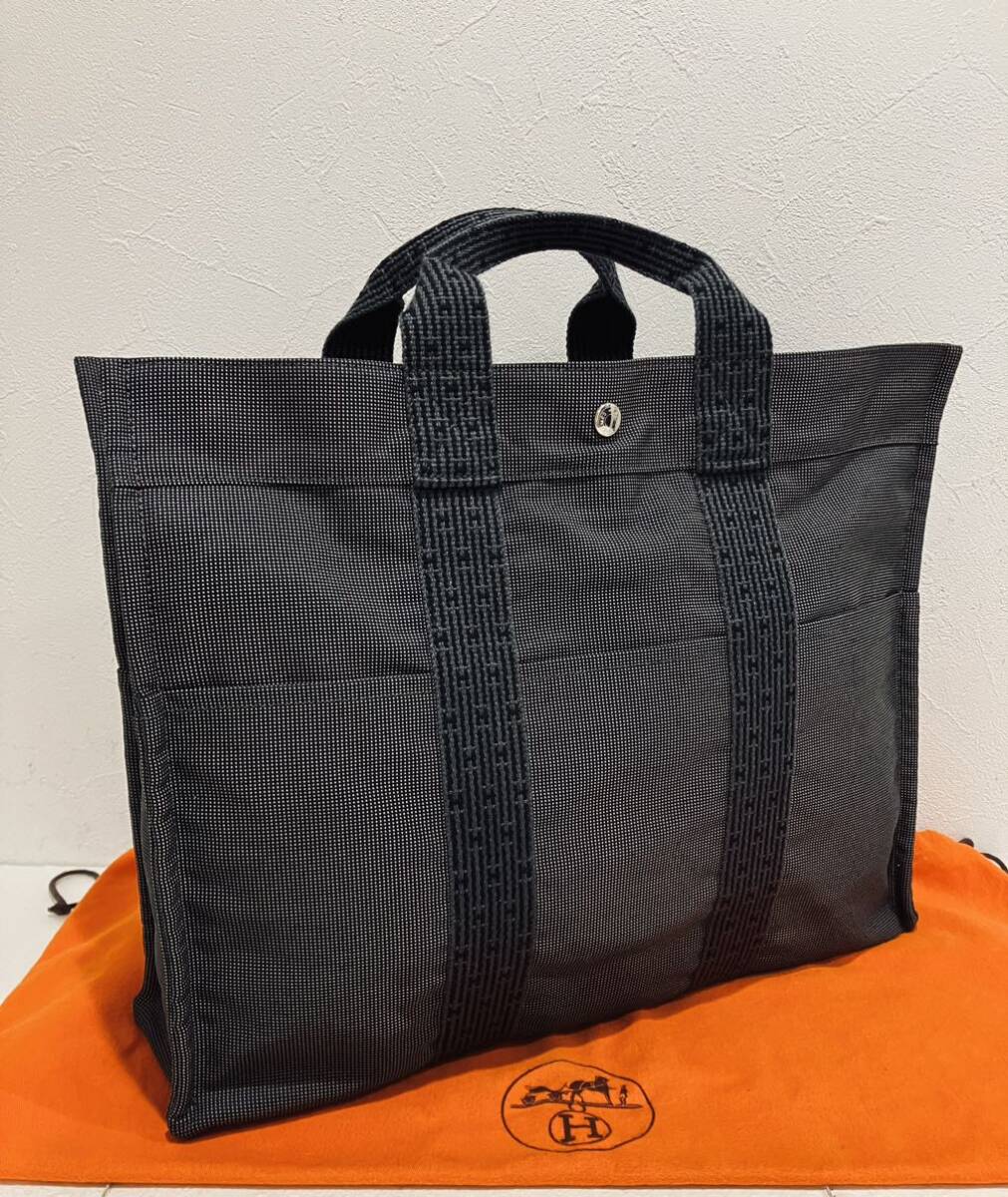 HERMES 新品 未使用 エールライン トート MM バッグ Sランク エルメス バック_画像1