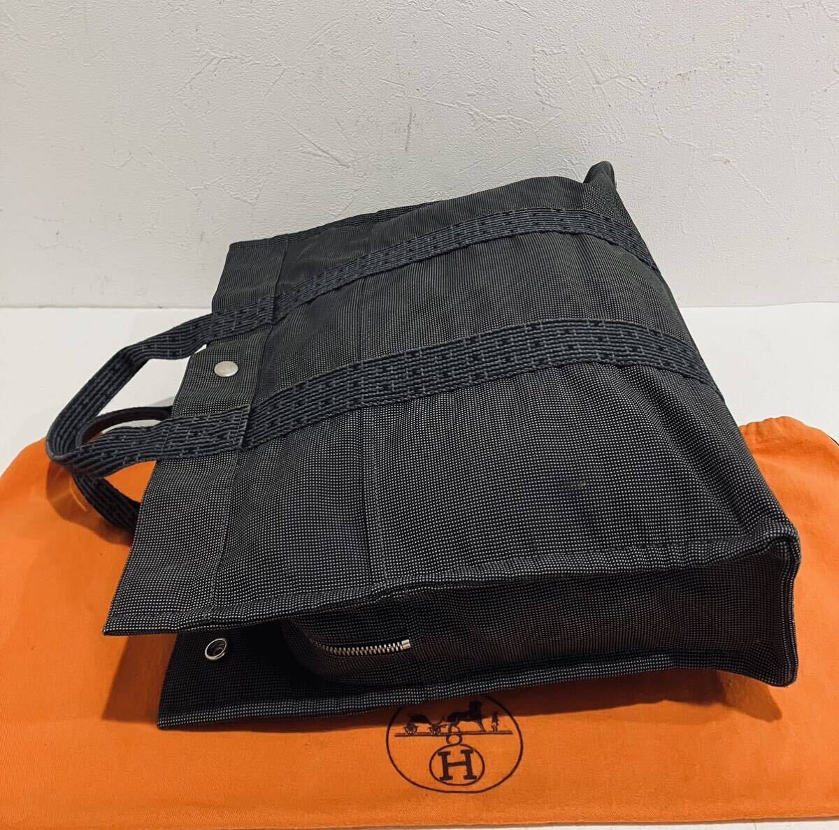 HERMES ★ 極上美品 エルメス バッグ エールライン トートバッグ MMの画像4