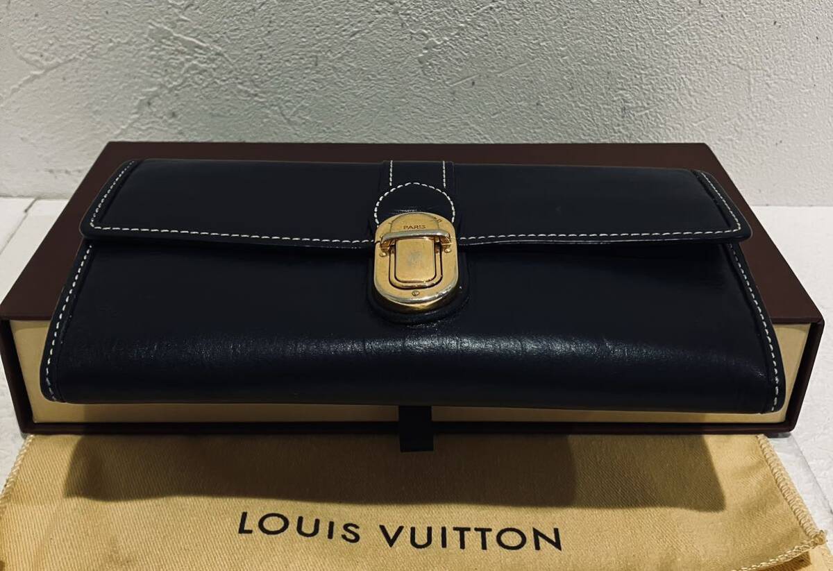 LOUIS VUITTON ★ 超美品 ルイヴィトン キュイール 長財布の画像4