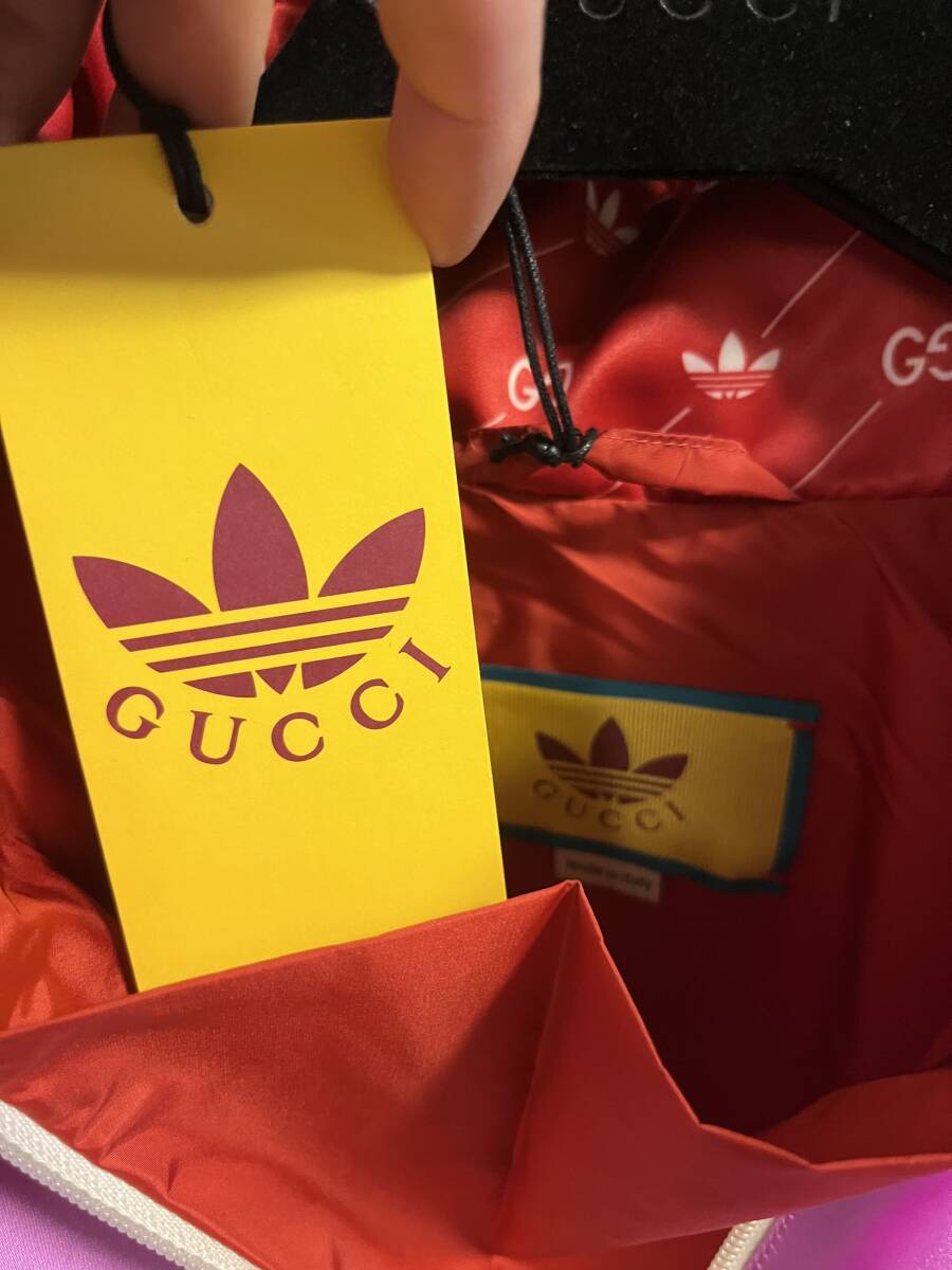 GUCCI グッチadidas adidasコラボ ジャケット サイズ50の画像4