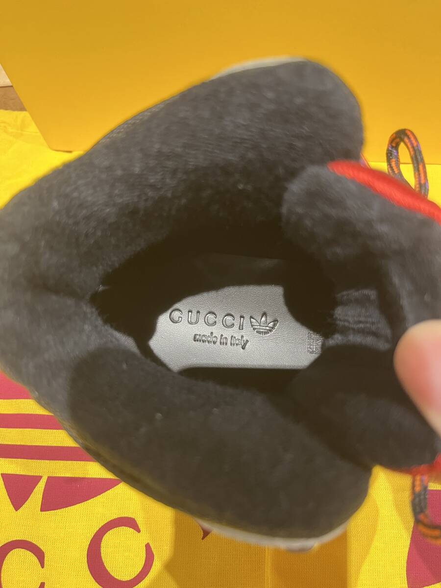 GUCCI adidas コラボ トレッキングシューズ スニーカー 国内正規品 希少の画像6