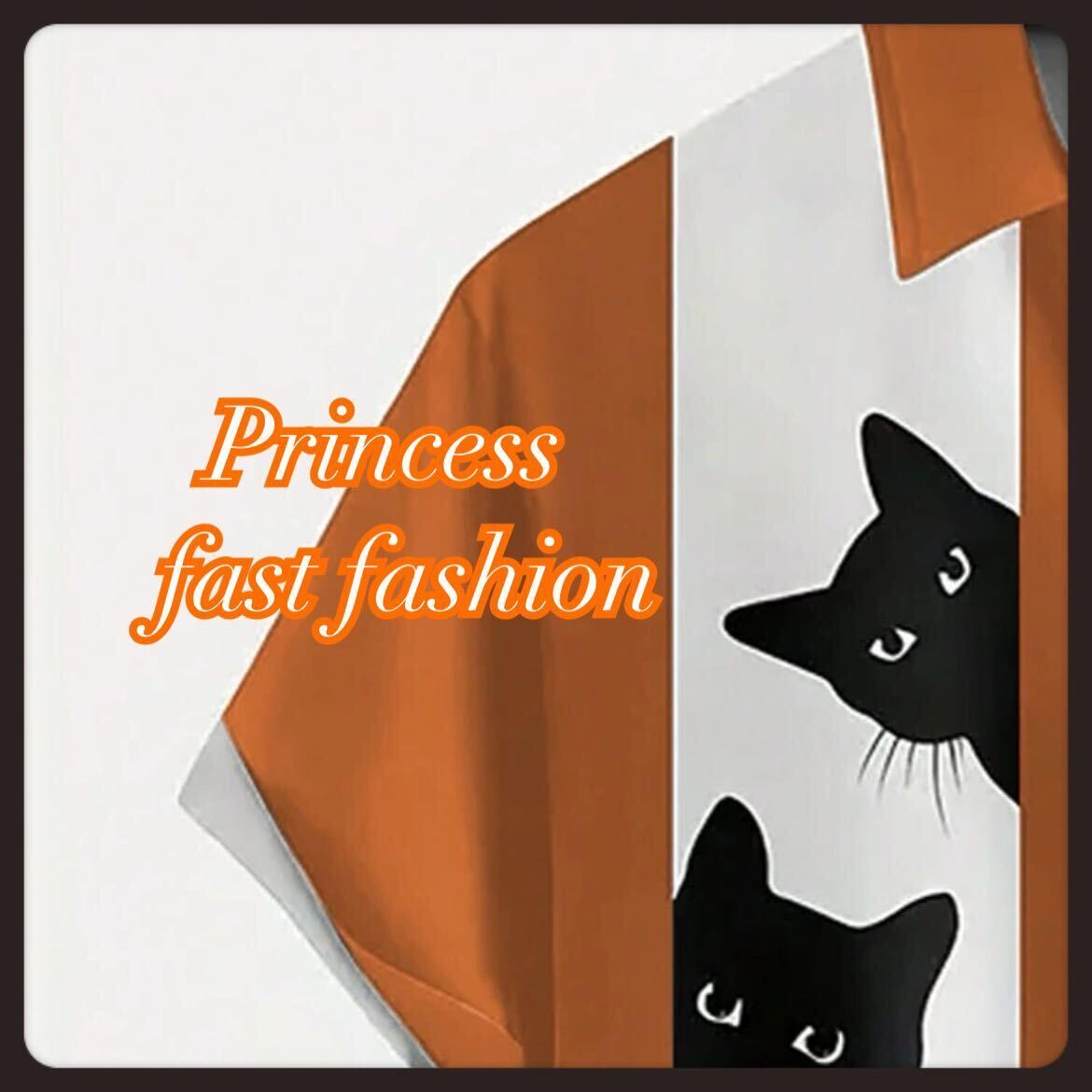 【10L】ハーフ 猫ちゃん 半袖シャツ 大きいサイズ メンズ レディース_画像2