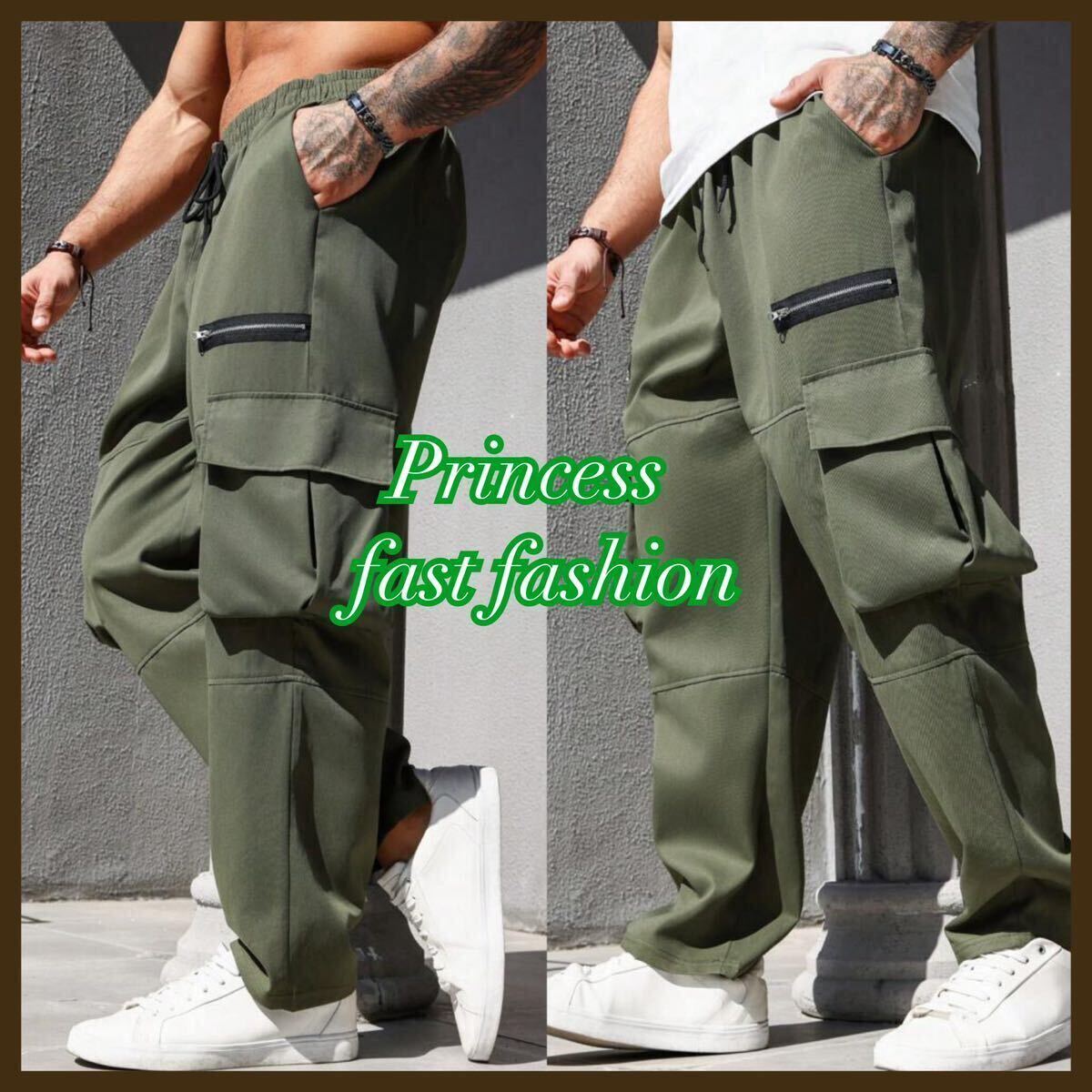 [3L| khaki ] cargo pants * work pants * large size * men's 