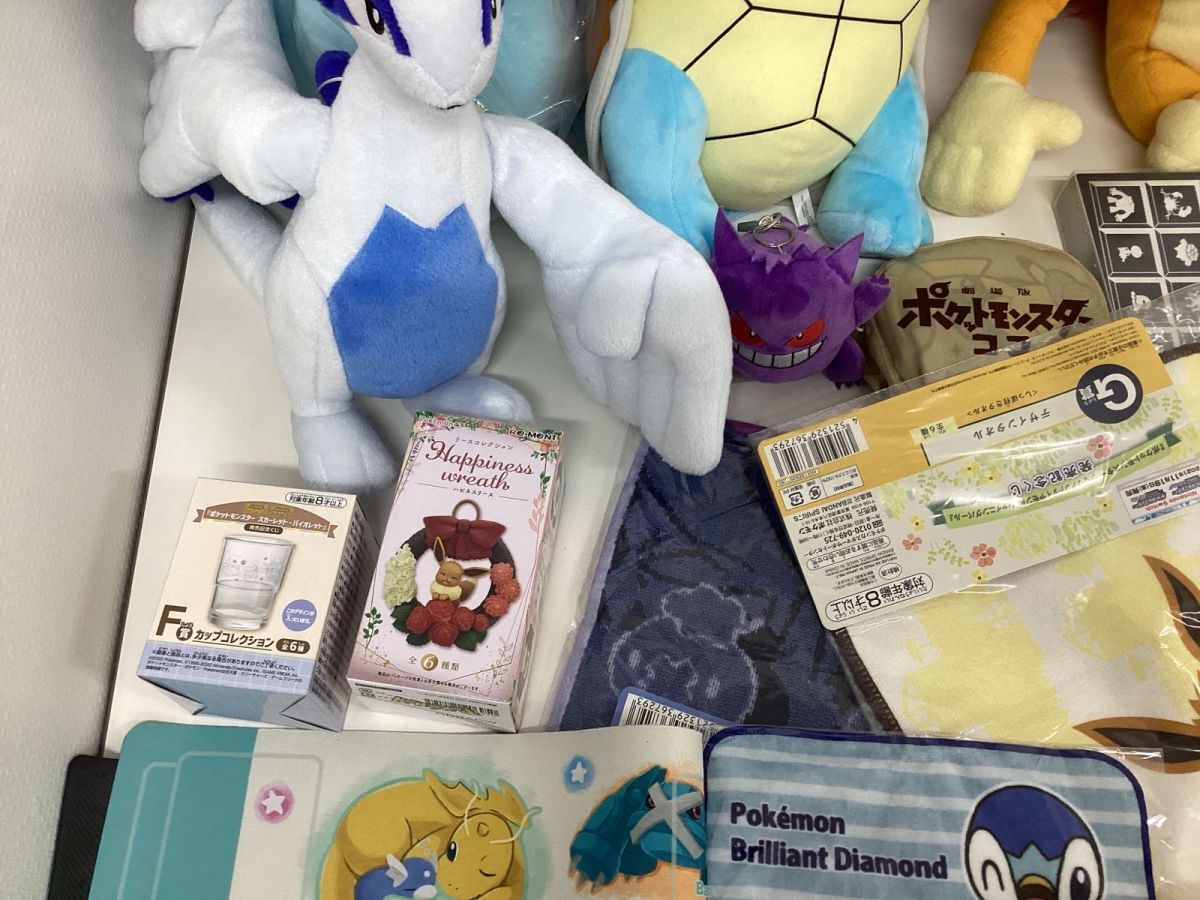 【同梱不可/現状】ポケットモンスター グッズ まとめ売り ぬいぐるみ ラバーマスコット ラバーマット 他 / ヒコザル ポッチャマ ルギアの画像7