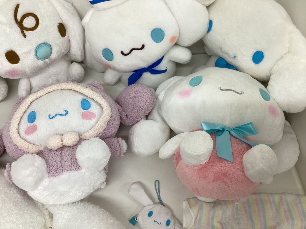 【同梱不可/現状】サンリオ シナモロール グッズ まとめ売り ぬいぐるみ 他 / Sanrio Bの画像5