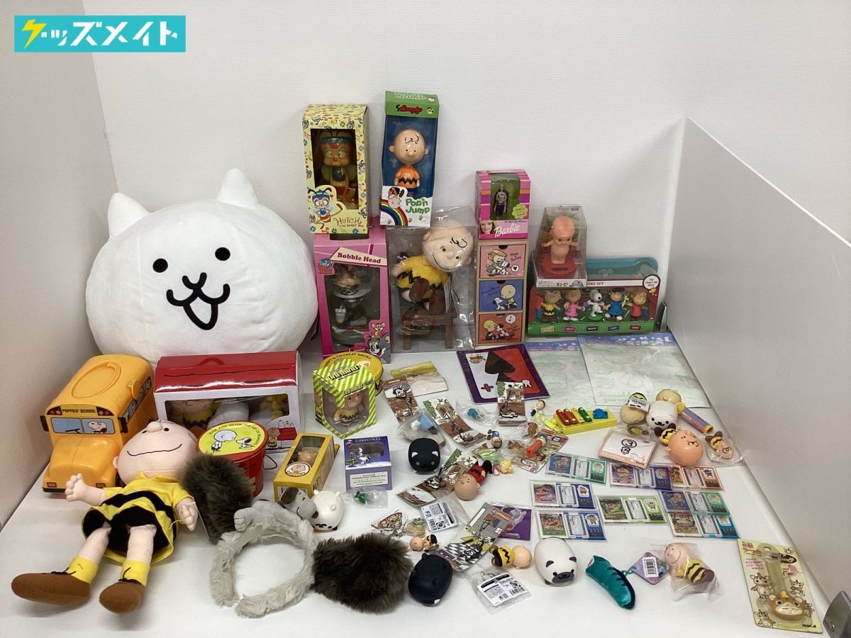 [ including in a package un- possible / present condition ] anime game goods set sale .... large war Snoopy Crayon Shin-chan other / soft toy figure other 