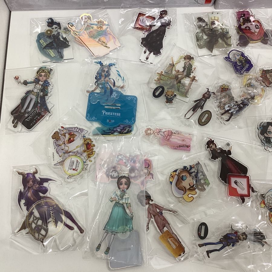 [ present condition ] IdentityV the fifth person . goods set sale can badge soft toy acrylic fiber stand card other 
