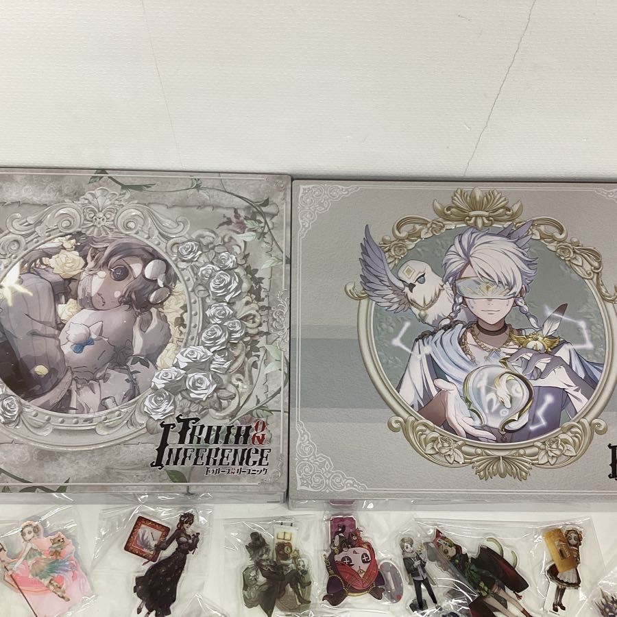[ present condition ] IdentityV the fifth person . goods set sale can badge soft toy acrylic fiber stand card other 