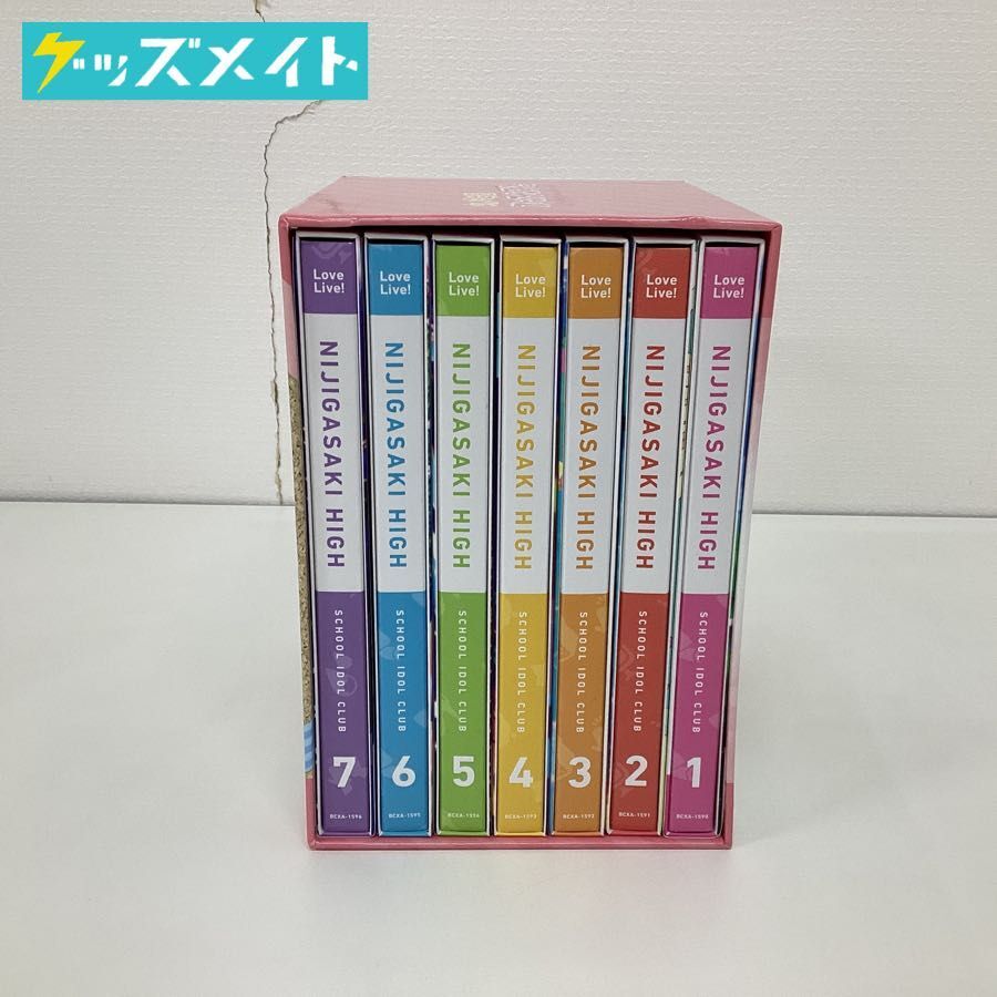 [ present condition ] Rav Live goods rainbow pieces . an educational institution school idol same ..Blu-ray special equipment limitation version storage BOX attaching 