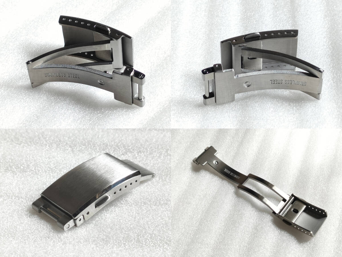 [ новый товар ] наручные часы нержавеющая сталь пряжка серебряный сменный товар 