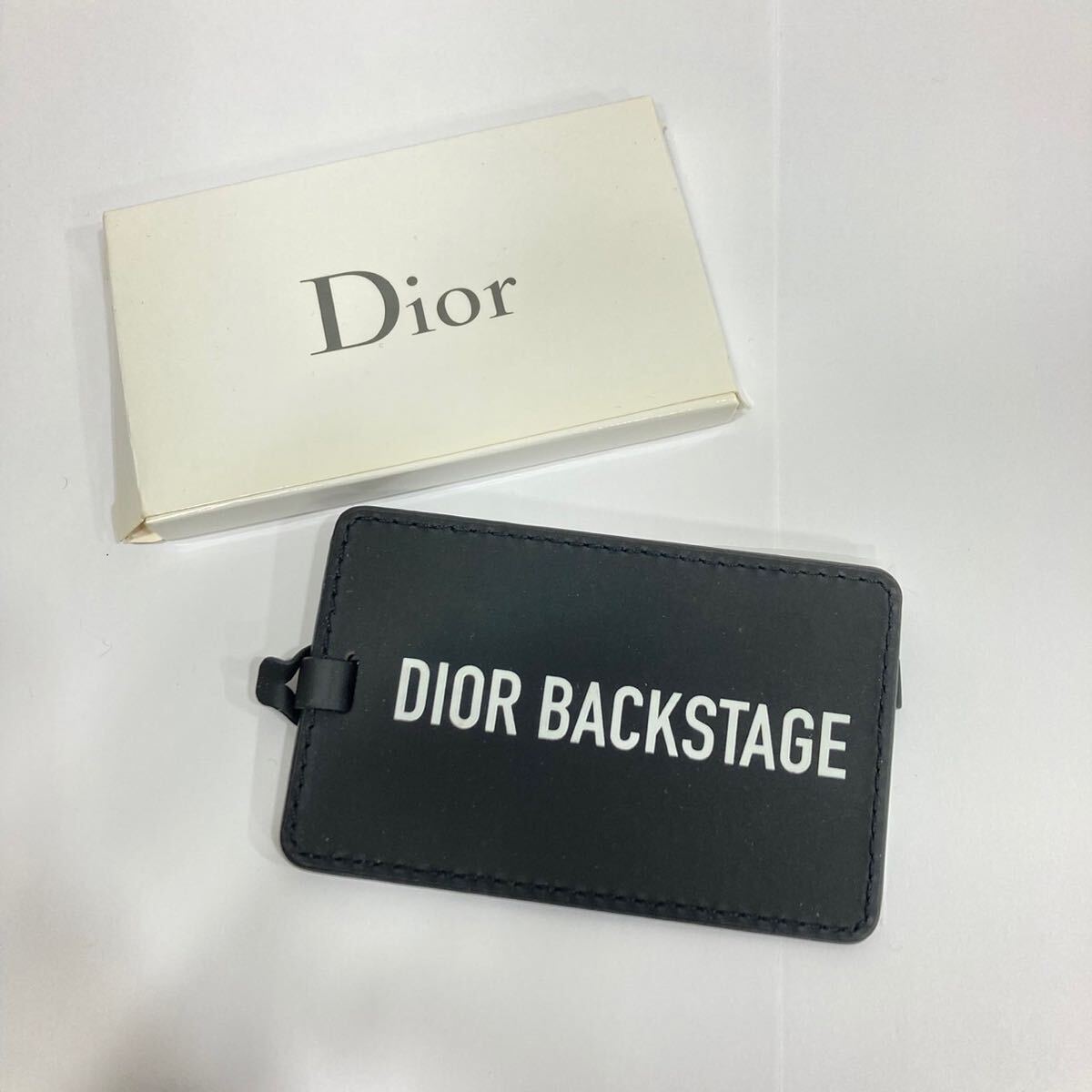 1円〜未使用保管品 Christian Dior Parfums ディオール DIOR BACKSTAGE MIROIR ミラー 鏡 ノベルティの画像1