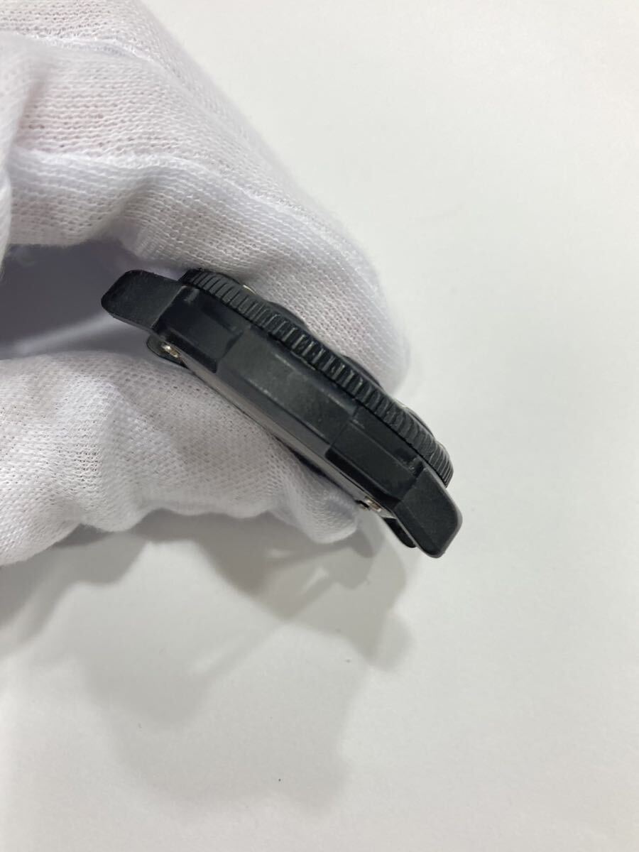 1円〜 稼働品 LUMINOX ルミノックス NAVY SEALS シリーズ 3000 デイト メンズ 腕時計 黒文字盤 ブラックの画像9