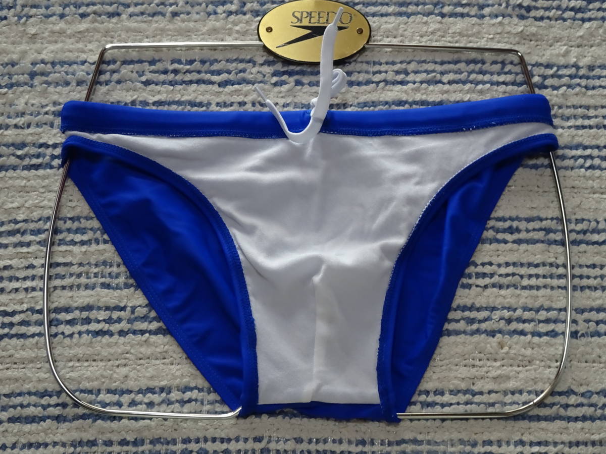 223 S одиночный цвет голубой ...V cut дизайн. плавание трусики бикини SizeS новый товар 