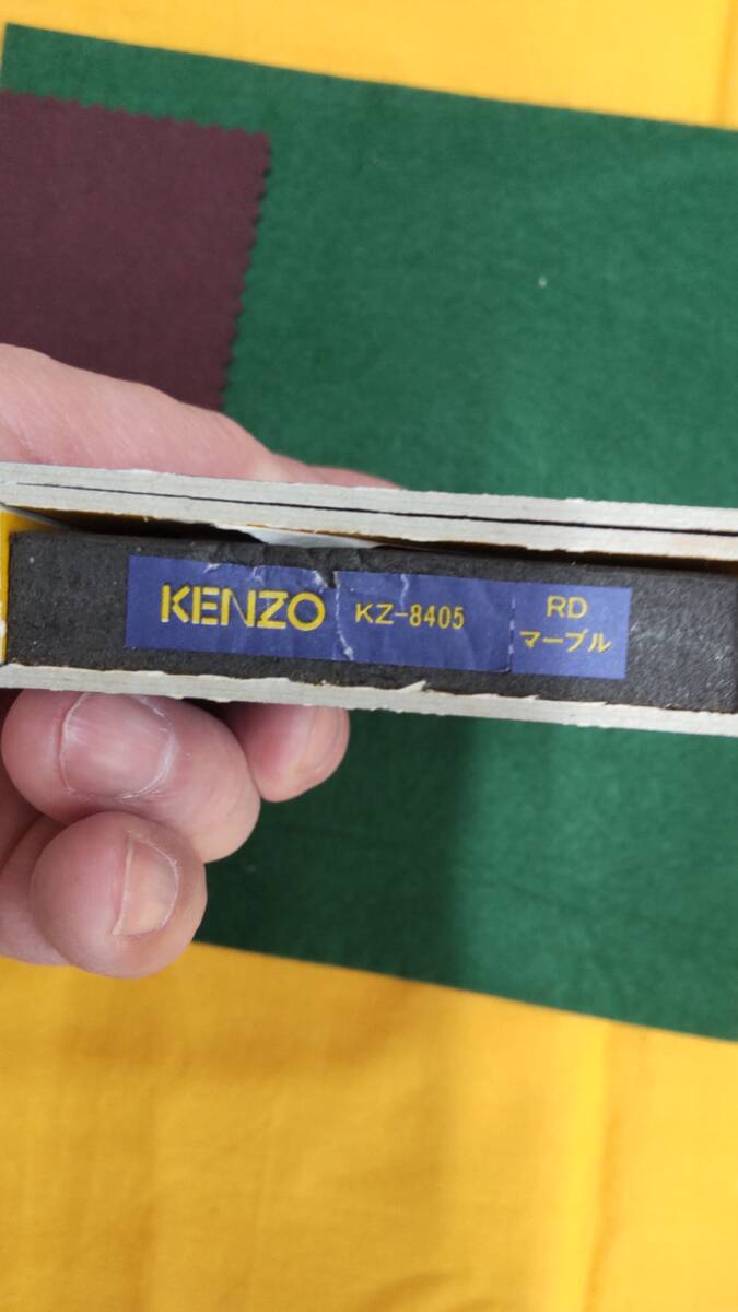 17506 ケンゾ KENZO ガスライター 高級 RDマーブル 箱付き（ジャンク品）の画像4