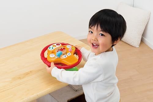  paste paste Drive steering wheel music .GO! Anpanman 2 -years old and more single goods 