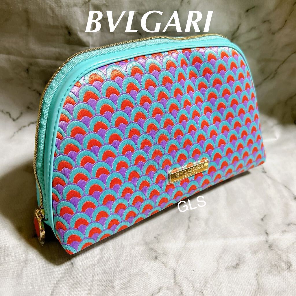 レア 箱なし 未使用本物 ブルガリ ポーチ ノベルティ 刺繍 香水 レア 箱なし 未使用本物 ブルガリ ポーチ ノベルティ 刺繍 香水