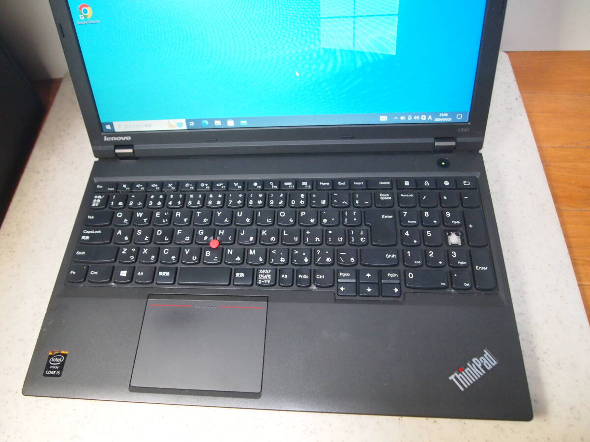  LenovoThinkPad L540 Core i5 4210M 2.60GHz 4G  HDD 320GB ジャンク扱い の画像2