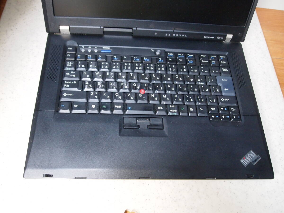 ThinkPad R61e Intel Core2Duo T7500 2.20GHz 　ジャンク扱い _画像2