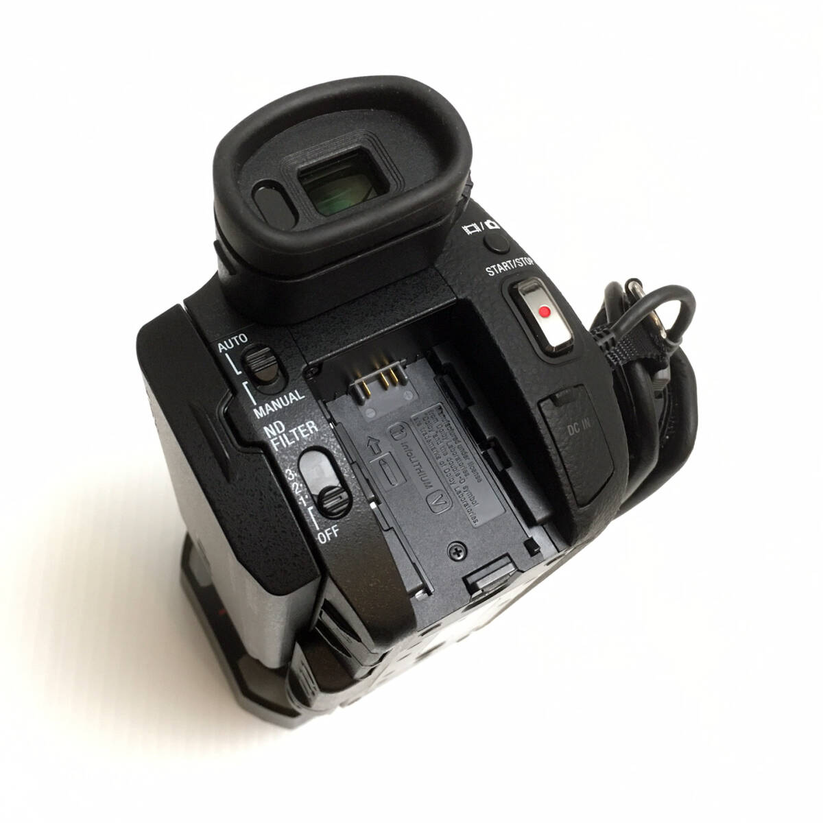 【1円スタート】【美品】SONY Handycam HDR-CX900 （ブラック） の画像5