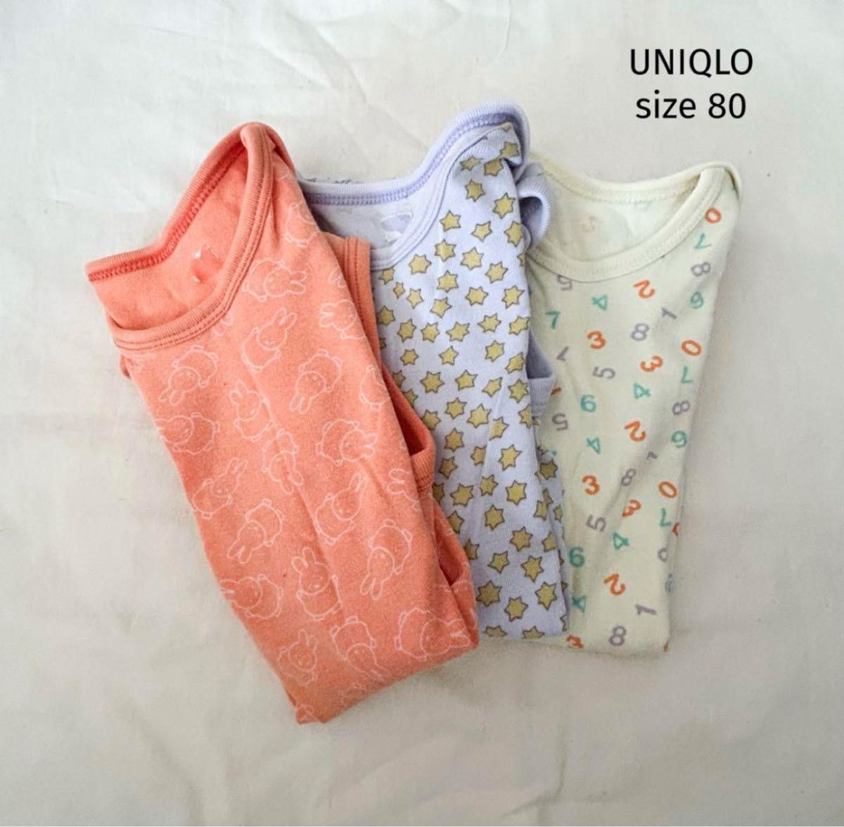 UNIQLO  ユニクロ　ロンパース　下着　ミッフィー　miffy