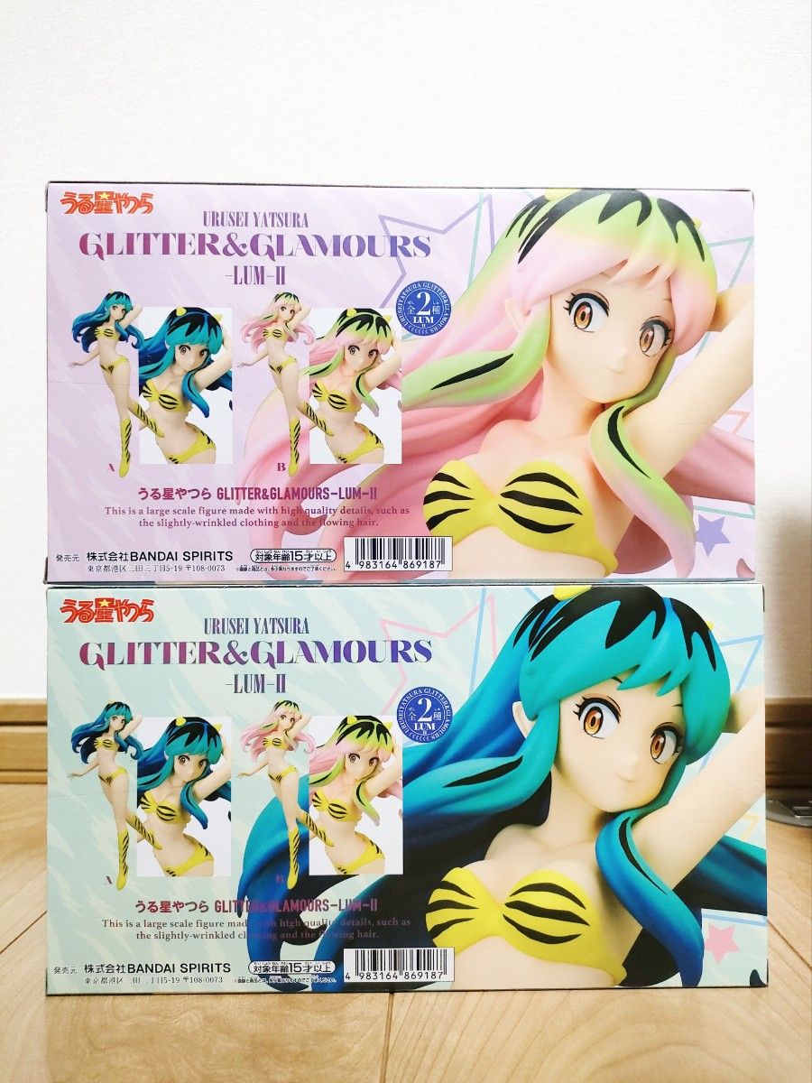 うる星やつら GLITTER＆ GLAMOURS ラム セット  フィギュア