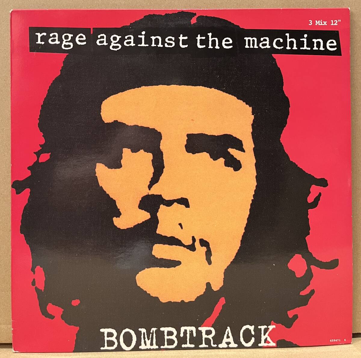 * festival . day! rare 12 -inch record *Rage Against The Machine Ray ji*age instrument * The * machine / Bombtrack 12inch 659471 6 Holland record 