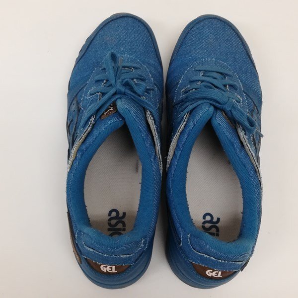 B809b [人気] ASICS アシックス GEL-LYTE III OG スニーカー 28.5cm インディゴ系 1201A530-400 Denim Azure デニム | シューズ Kの画像3