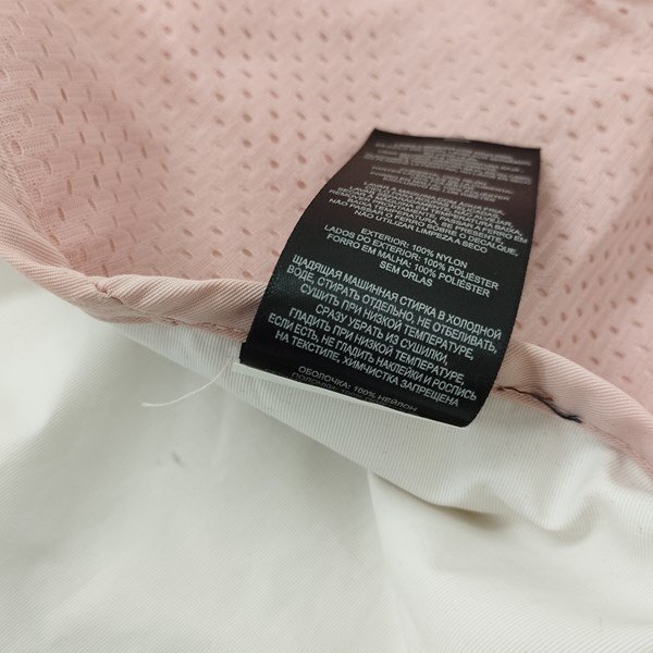 N962b [春夏][コラボ] KITH × Columbia ジャケット M ホワイト×ピンク Chuting Jacket ナイロン100% ジップアップ XO0741 | アウター Gの画像5