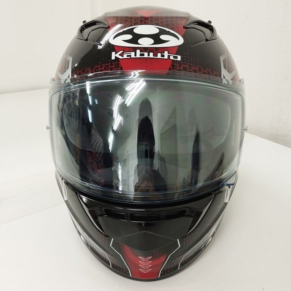 N936c [人気] OGK Kabuto オージーケーカブト KAMUI-Ⅲ ESTELA フルフェイスヘルメット M 57～58cm BLACKRED バイク用品 | その他 NXの画像2