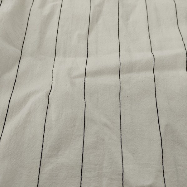 F049a [人気] Vivienne Westwood MAN ストライププルオーバーシャツ 長袖 フリーサイズ ホワイト系 綿100% | トップス Nの画像6