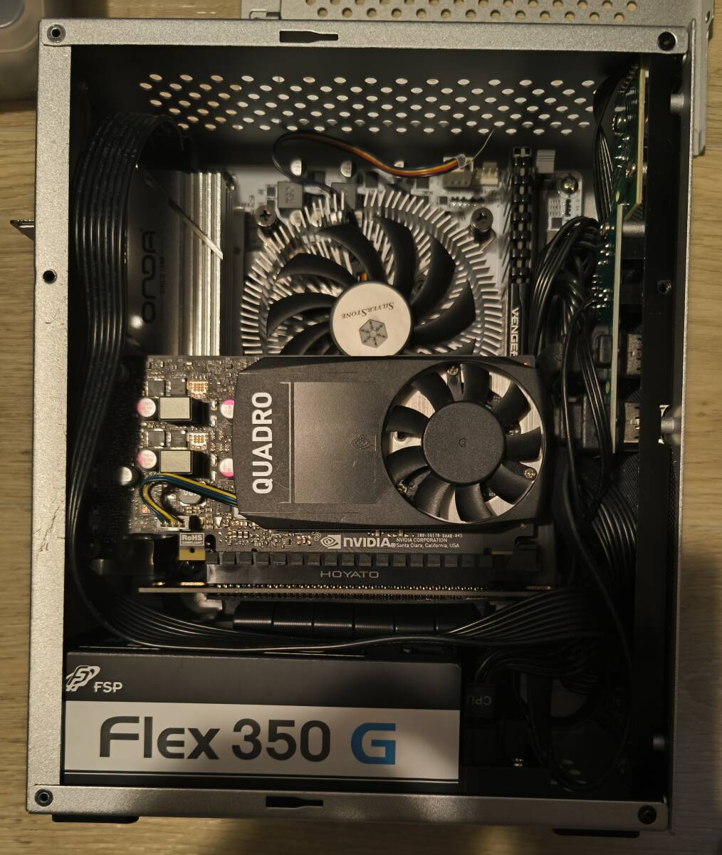 デスクトップパソコン Intel Core i3 12100F / 16GB DDR4 / NVIDIA Quadro P1000 / 512GB NVMe / 350W_画像5