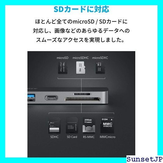 ☆在庫処分☆ Anker PowerExpand Direct 7- Dカード ット/usbハブ/hdmi type-c対応 31