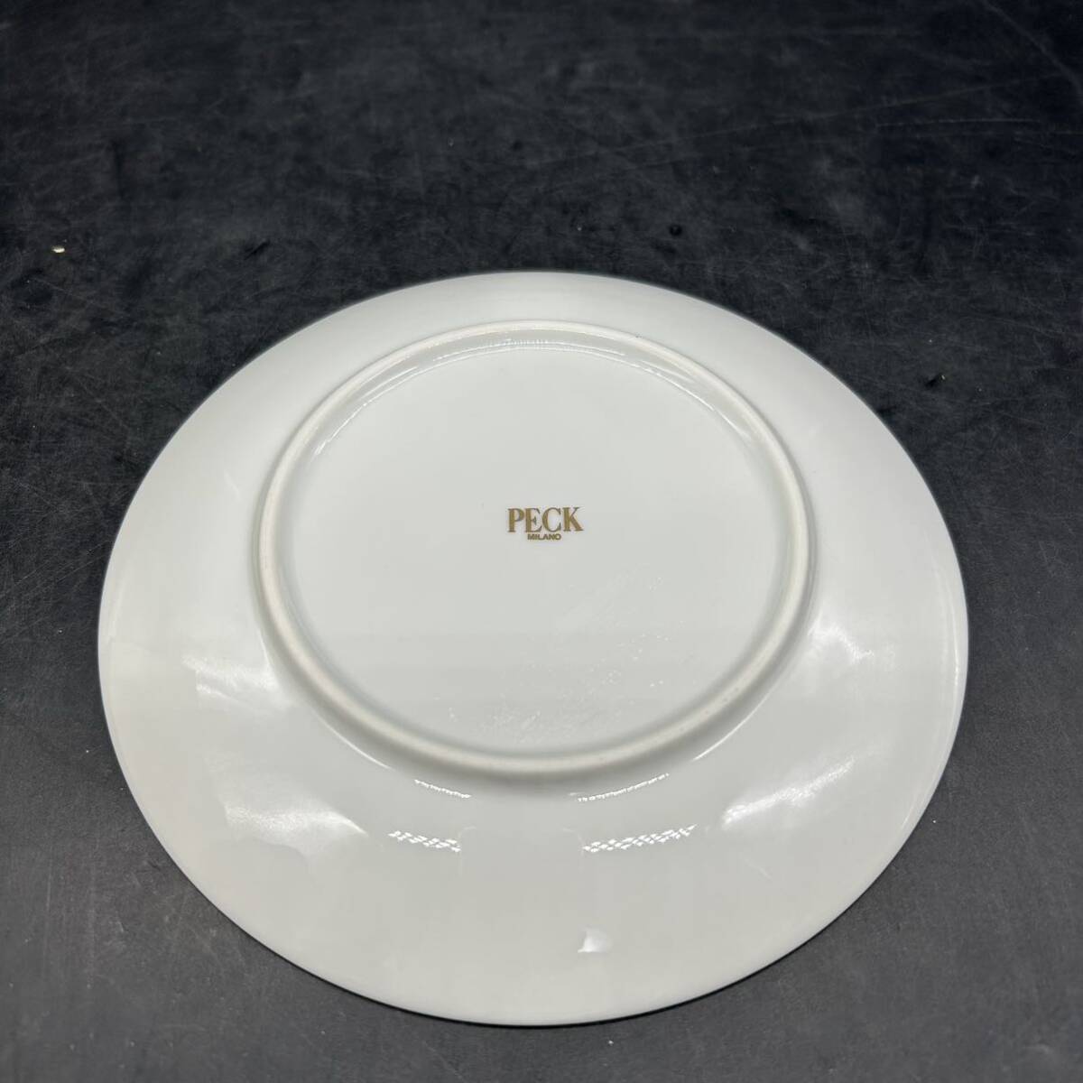 PECK 小皿 MILANO お皿 プレート 食器 陶器 X14_画像5
