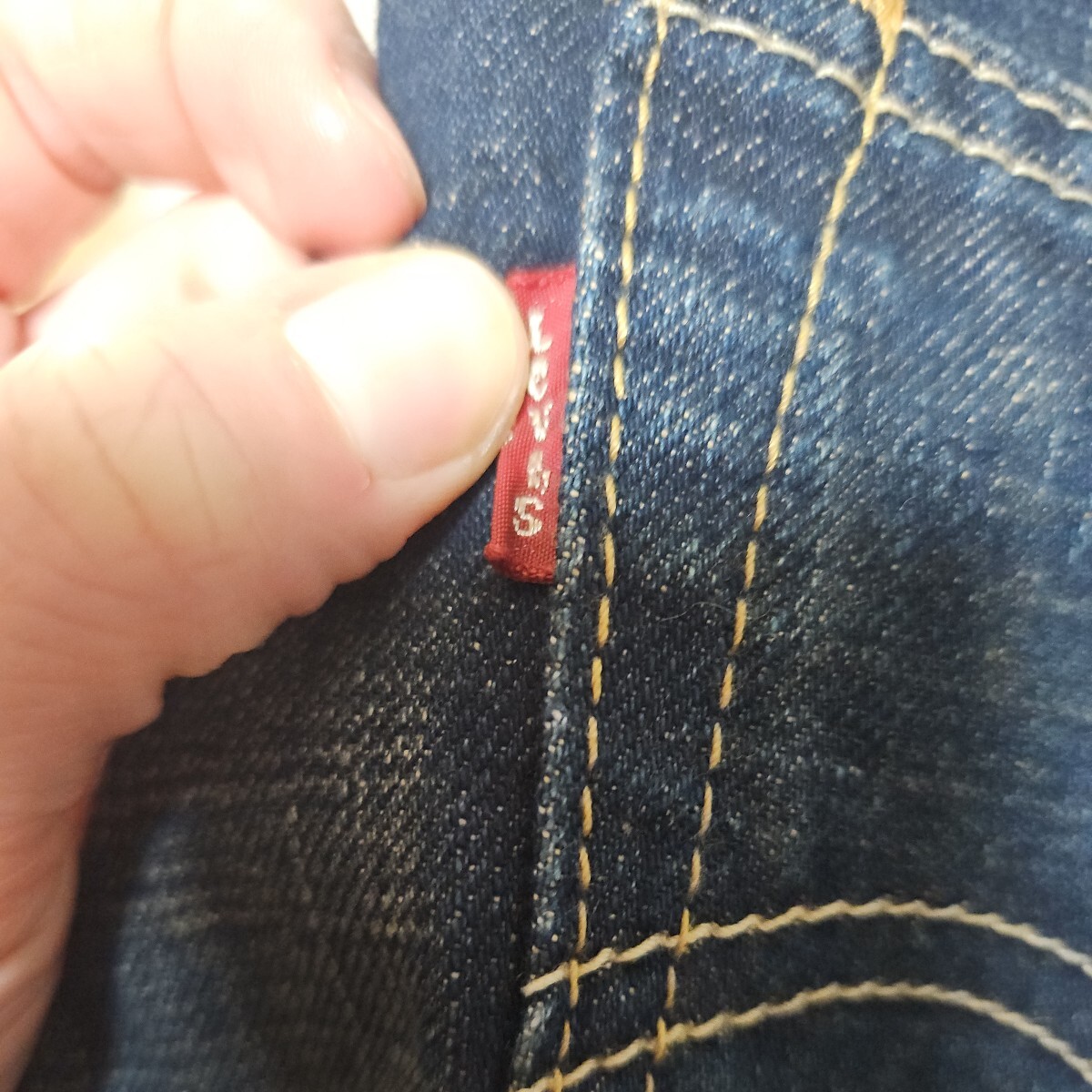 Levi's　リーバイス　502デニム　W34 L33 　ダメージ　大きいサイズ_画像3