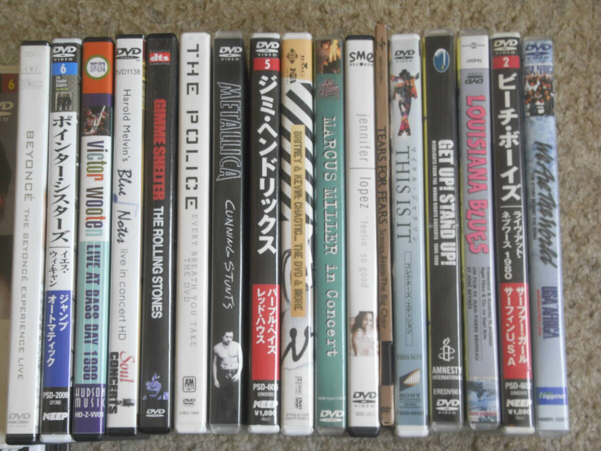 洋楽DVD まとめて50枚セット ／ BOB DYLAN、QUEEN、POLICE、METALLICA、ROLLING STONES、JIMI HENDRIX、LED ZEPPELIN 他の画像7