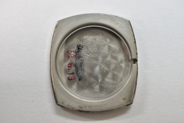 【ゆうパケット】GIRARD-PERREGAUX ジラールペルゴ 手巻き Cal.091-644 シルバーダイヤル ヴィンテージ メンズ腕時計の画像4