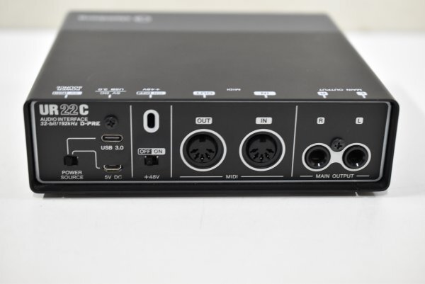 steinberg start Inver g audio interface UR22C electrification OK