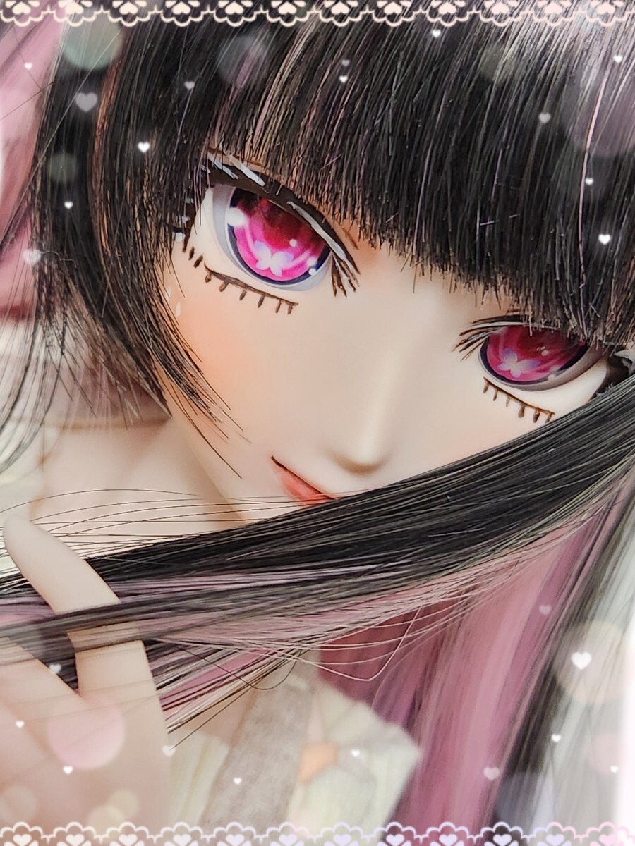 らら屋* DDH-10(開口SW肌)カスタムヘッド&ウィッグ+妖精耳+舌+ らら屋* DDH-10(開口SW肌)カスタムヘッド&ウィッグ+妖精耳+舌+
