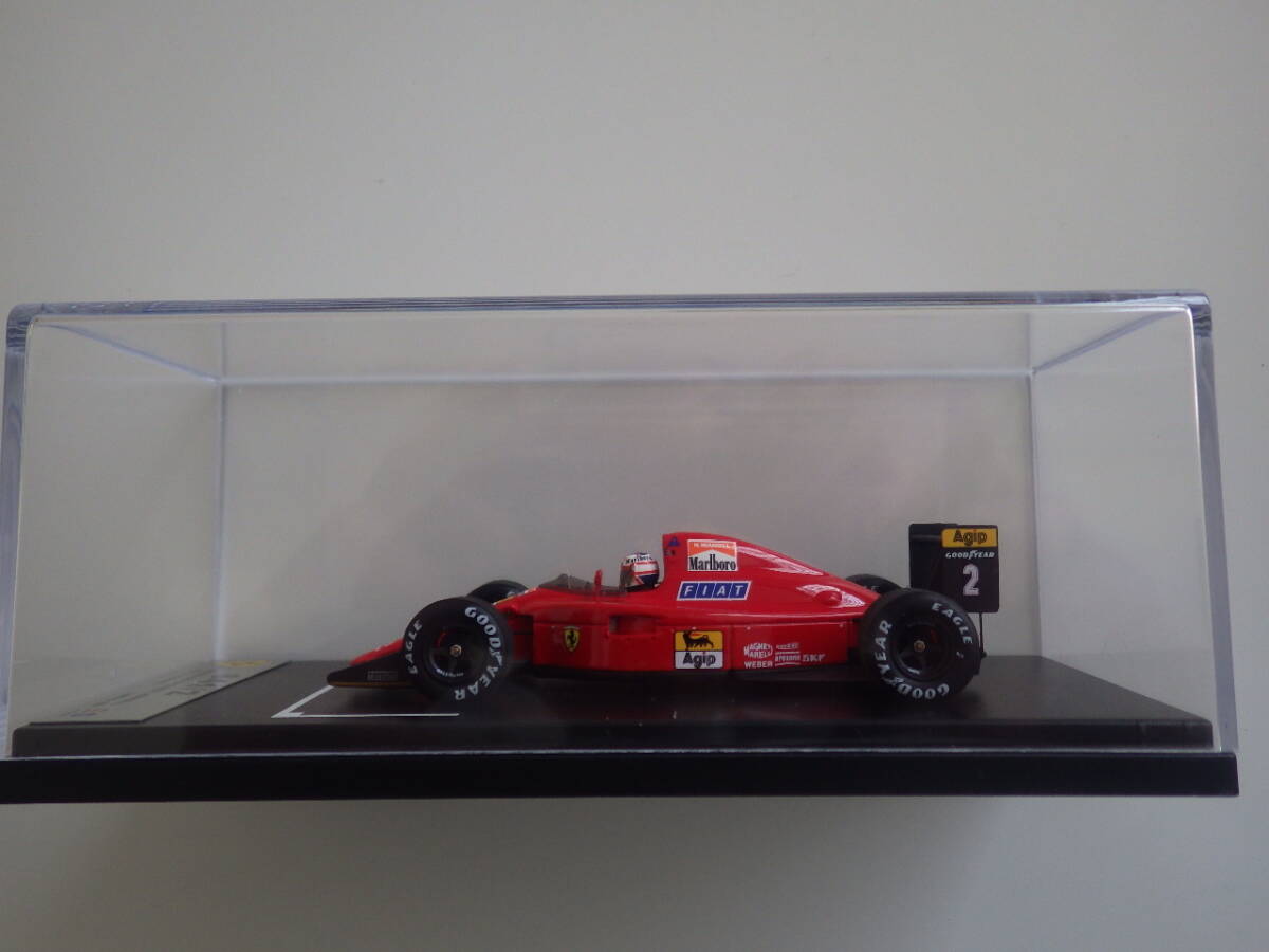 【送料無料】1/43 ユーロスポーツ特注（ルックスマート） Ferrari 641/2 #2 メキシコGP 1990 N.マンセル（社外デカール貼付済）