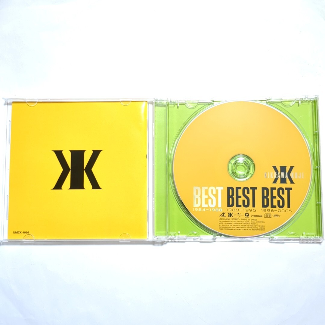 送料無料 吉川晃司 ベストアルバム BEST BEST BEST 1984-1988 デジタル・リマスター モニカ You Gotta Chance にくまれそうなNEWフェイスの画像2