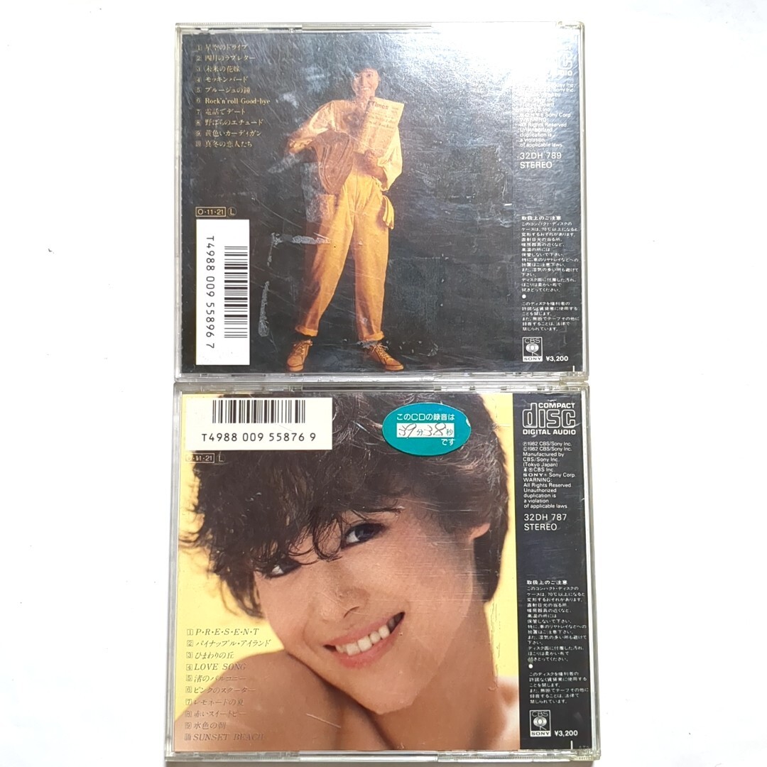 松田聖子 アルバム CD セット「Pineapple」「Candy」 レンタル落ちの画像3