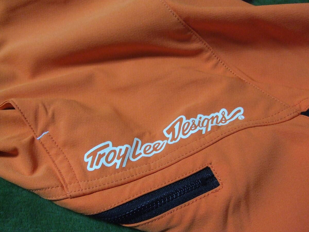 Troy Lee Designs RUCKUS SHORTS オレンジ ３２サイズ インナーシャモアパンツ付【古着】の画像3