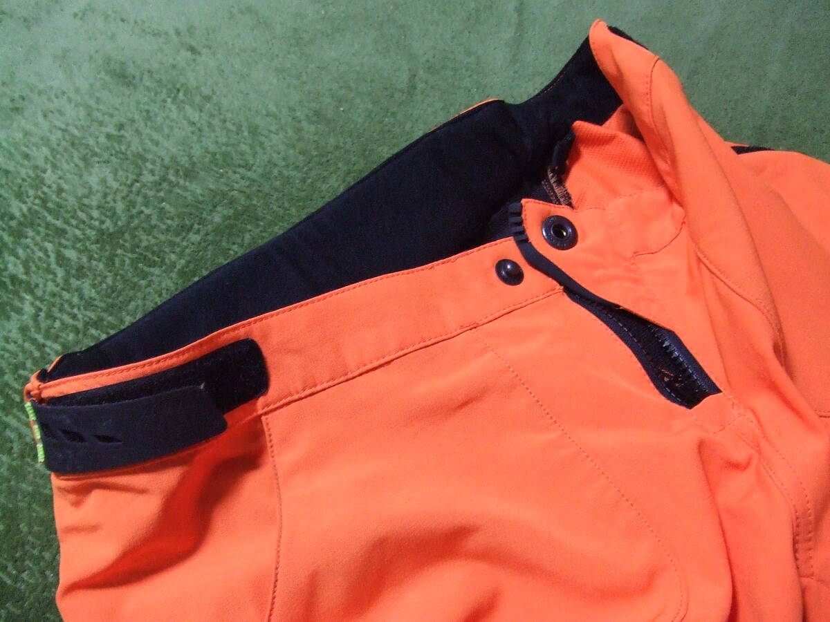 Troy Lee Designs RUCKUS SHORTS オレンジ ３２サイズ インナーシャモアパンツ付【古着】の画像5