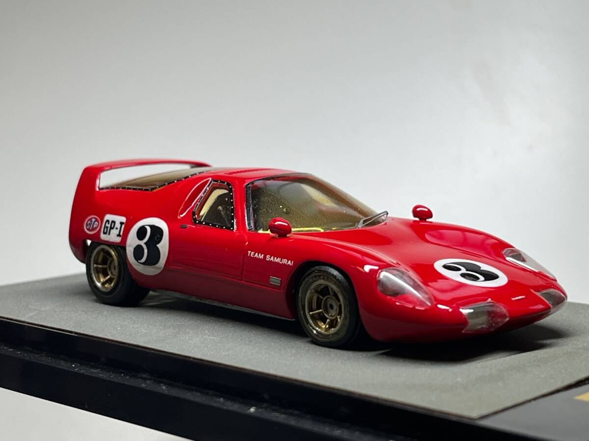 MAKE-UP 1/43 HINO SAMURAI NIPPON GP 1966 NO.3 キット組立完成品 